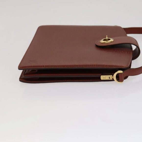 LOUIS VUITTON Epi Capuchin Shoulder Bag Brown - Picture 3 of 15